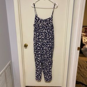 Old Navy Floral Jumpsuit